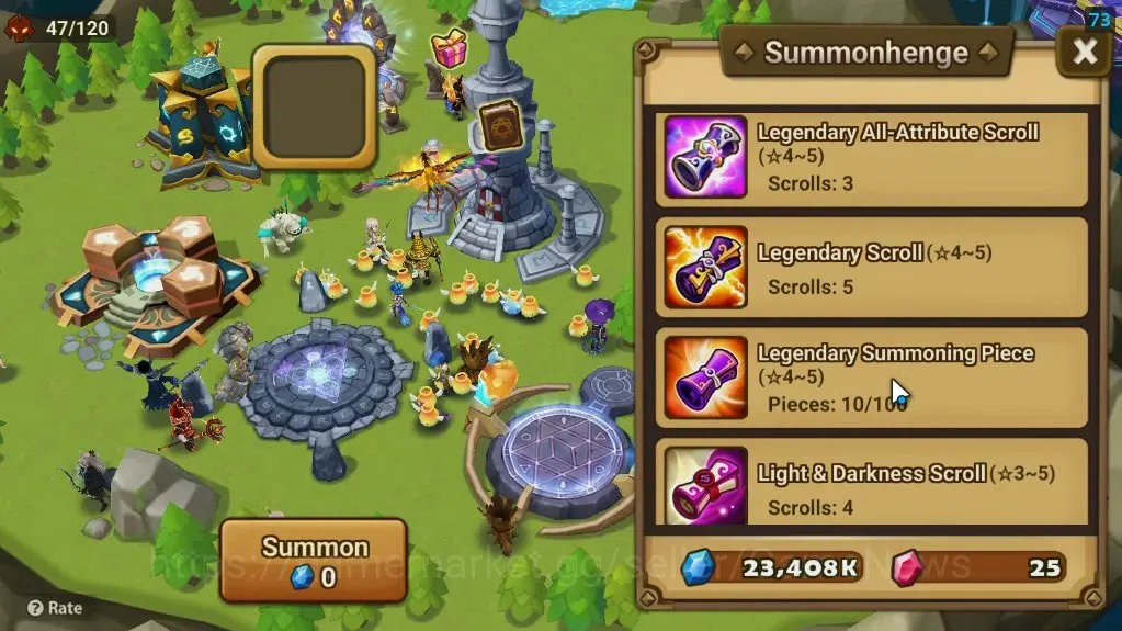 Summoners War: Sky Arena Accounts ASIA|Lv 26|Ready Gacha|115 12-YSC + 160 11-YSC + 3 image 13