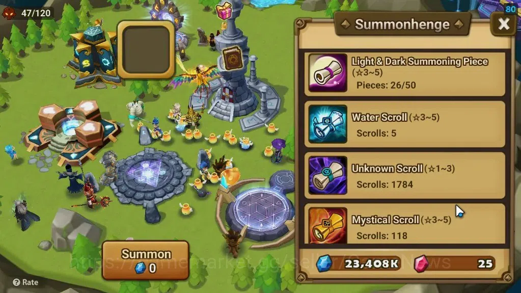 Summoners War: Sky Arena Accounts ASIA|Lv 26|Ready Gacha|115 12-YSC + 160 11-YSC + 3 image 14