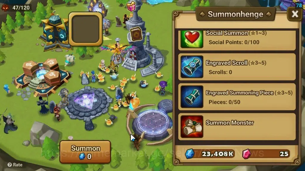 Summoners War: Sky Arena Accounts ASIA|Lv 26|Ready Gacha|115 12-YSC + 160 11-YSC + 3 image 16