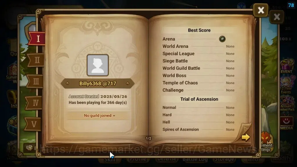 Summoners War: Sky Arena Accounts ASIA|Lv 26|Ready Gacha|115 12-YSC + 160 11-YSC + 3 image 3