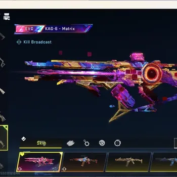 Blood Strike Accounts Others ASIA | EVO Gun: KAG-6 Matrix Lv2|7 Eternal Gun|Eternal Striker HANK-Doom|5 Ultra