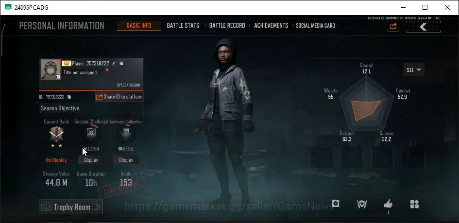 Arena Breakout Accounts [MOBILE] Lv30|SV 44M|CV 10M|Urban Sport Set| VSS D image 2