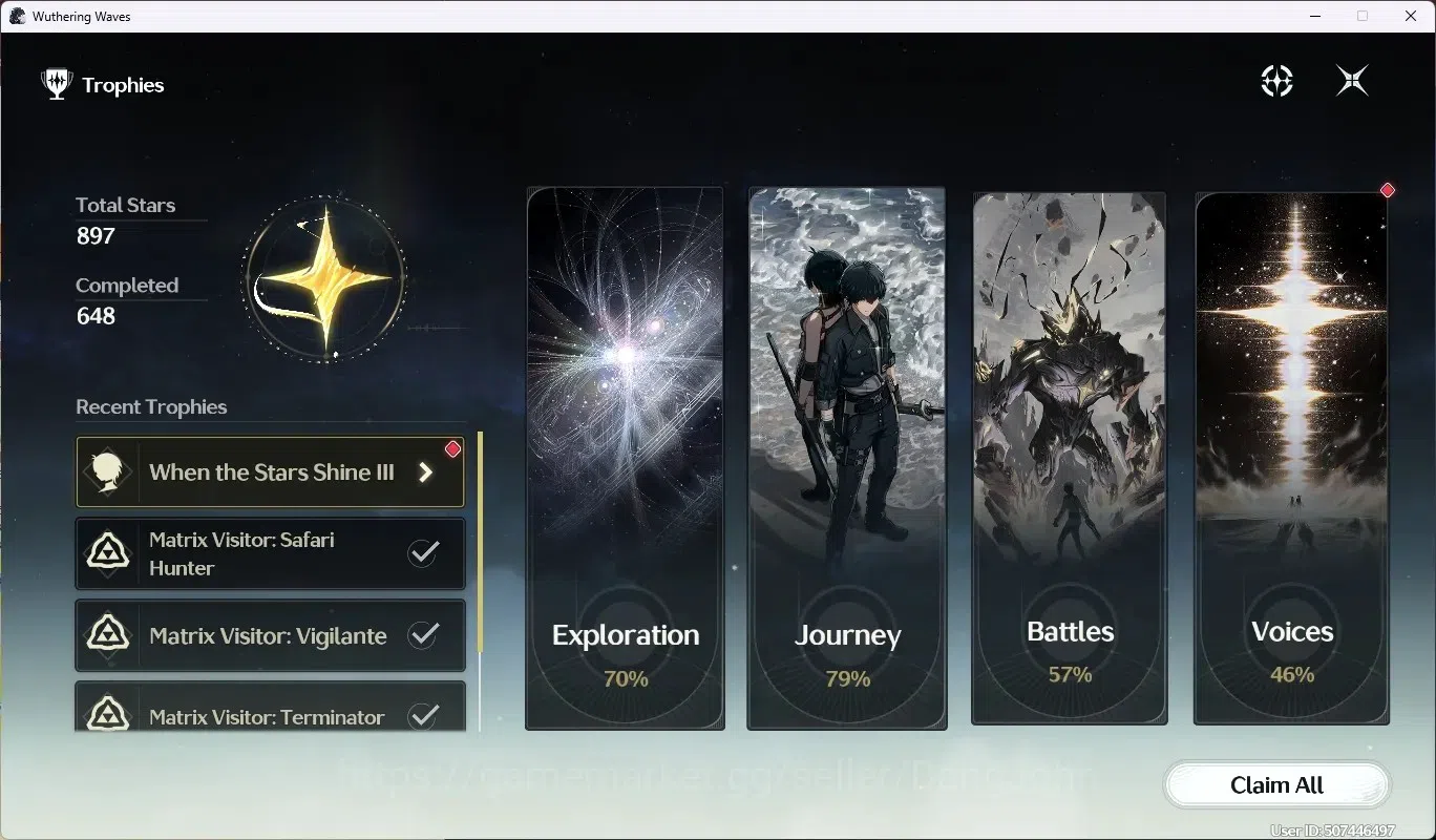 Wuthering Waves Accounts NA|UL 49|1 Char Limited [Lucy RC5 + Sign] & Rebecc image 10