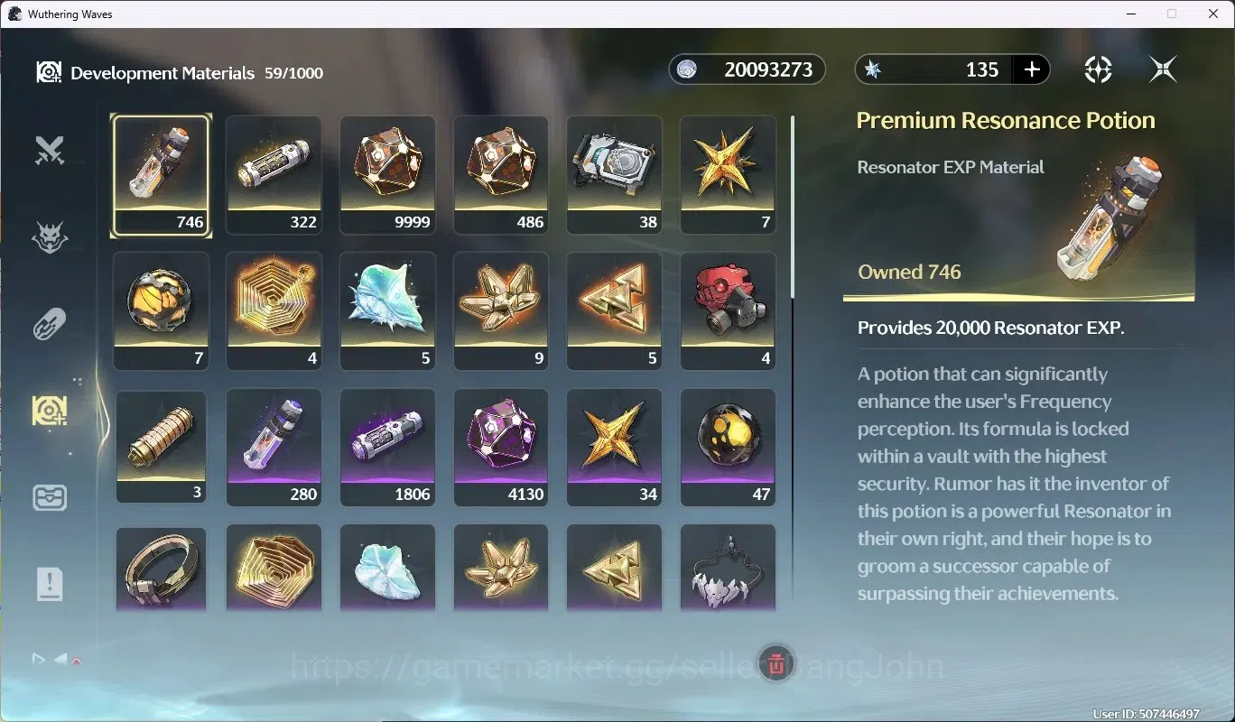 Wuthering Waves Accounts NA|UL 49|1 Char Limited [Lucy RC5 + Sign] & Rebecc image 14