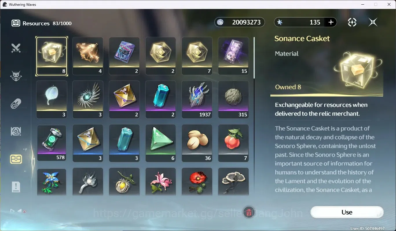 Wuthering Waves Accounts NA|UL 49|1 Char Limited [Lucy RC5 + Sign] & Rebecc image 15