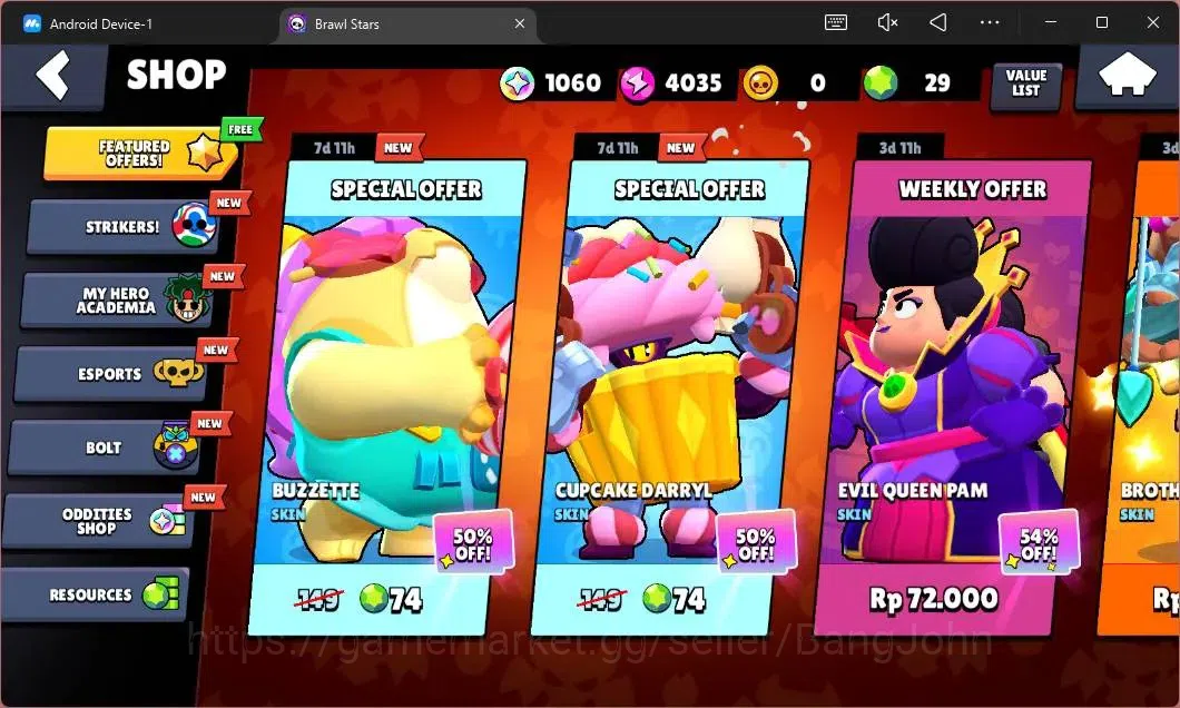 Brawl Stars Accounts Global|526 Thropy|13 Brawler|1 Max Hypercharge (Sh image 4