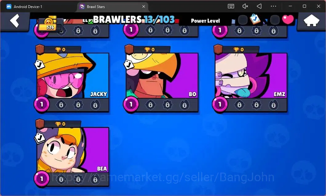 Brawl Stars Accounts Global|526 Thropy|13 Brawler|1 Max Hypercharge (Sh image 7