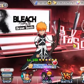 Bleach: Brave Souls Accounts Mid-Tier Global| 871K BP+50K Orb | Mid Game|8K BS AccTicket| Aizen,Gremmy,Robert,Shuhei TYBW26