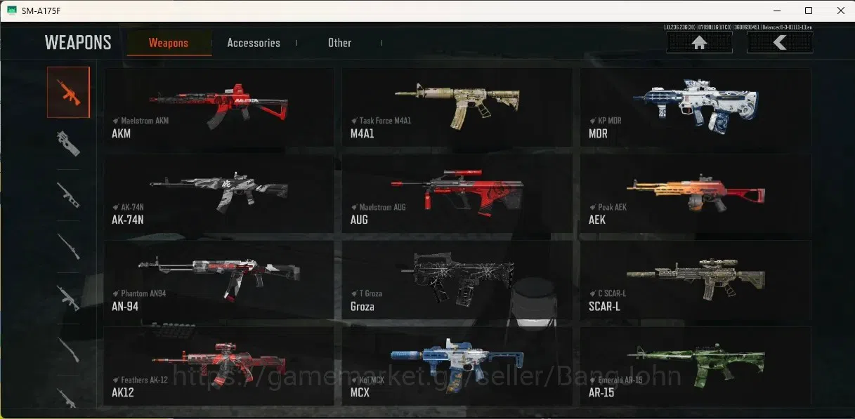 Arena Breakout Accounts Others Mobile | LV 30 | SV 83.8 M | CV 50 M | Excluive Melee:Battle Machete|Maelstrom AKM,Koi 11