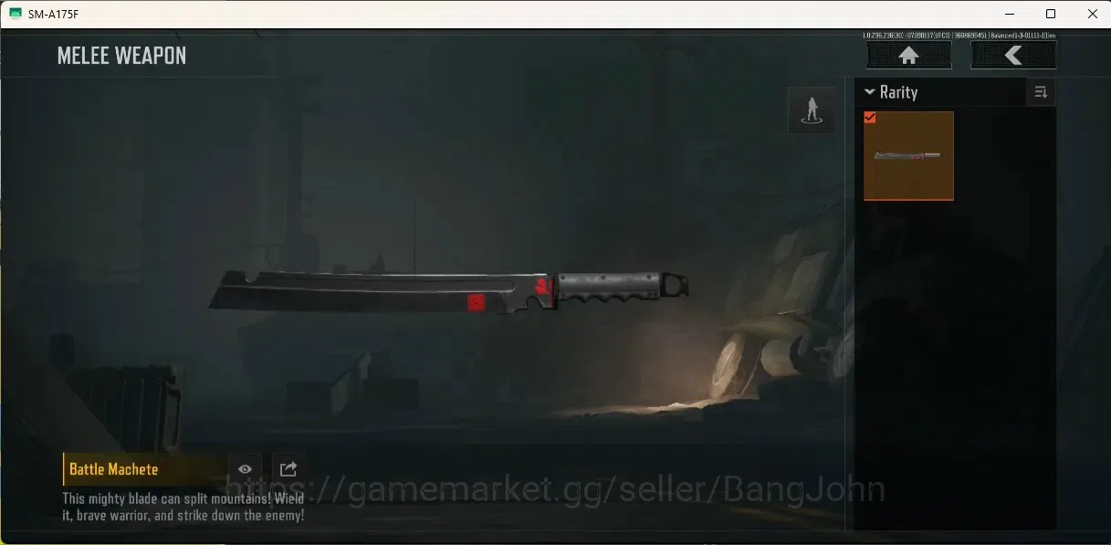 Arena Breakout Accounts Others Mobile | LV 30 | SV 83.8 M | CV 50 M | Excluive Melee:Battle Machete|Maelstrom AKM,Koi 17