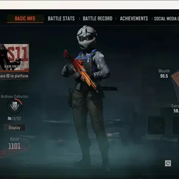 Arena Breakout Accounts Others Mobile | LV 30 | SV 83.8 M | CV 50 M | Excluive Melee:Battle Machete|Maelstrom AKM,Koi