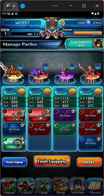 Grand Summoners Accounts Others GLOBAL|Fresh starter|Rank 1|Cristal 2444|Norn,Alma,Pheles,etc|check SS|GS187B 8