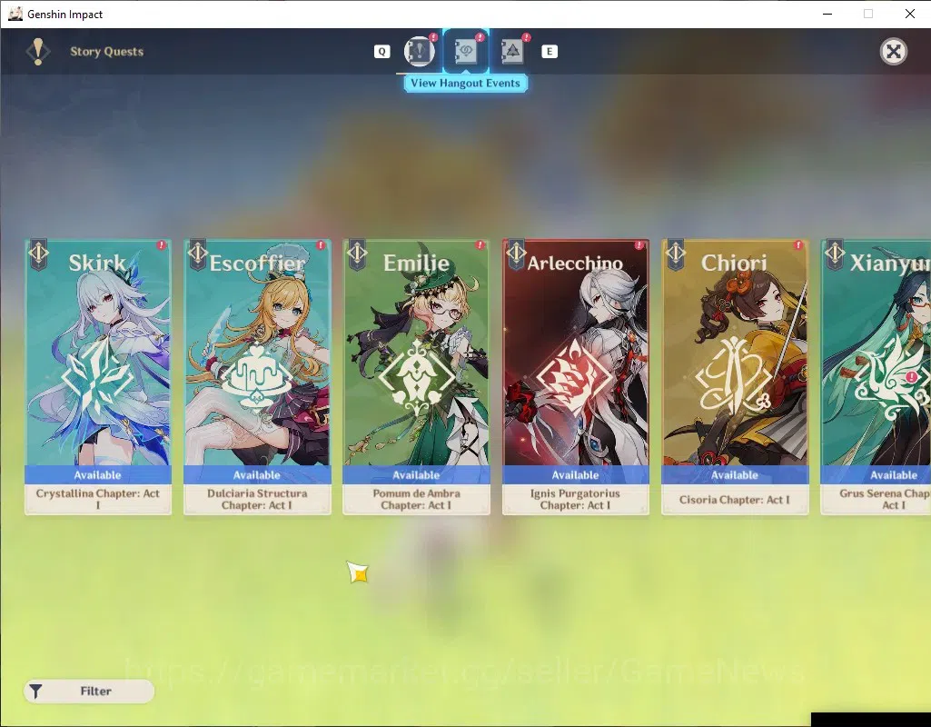 Genshin Impact Accounts ASIA|AR 55| 1 Limited + 2(*5 Weapon)| Sandrone C2+ image 18