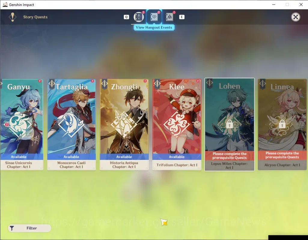 Genshin Impact Accounts ASIA|AR 55| 1 Limited + 2(*5 Weapon)| Sandrone C2+ image 19