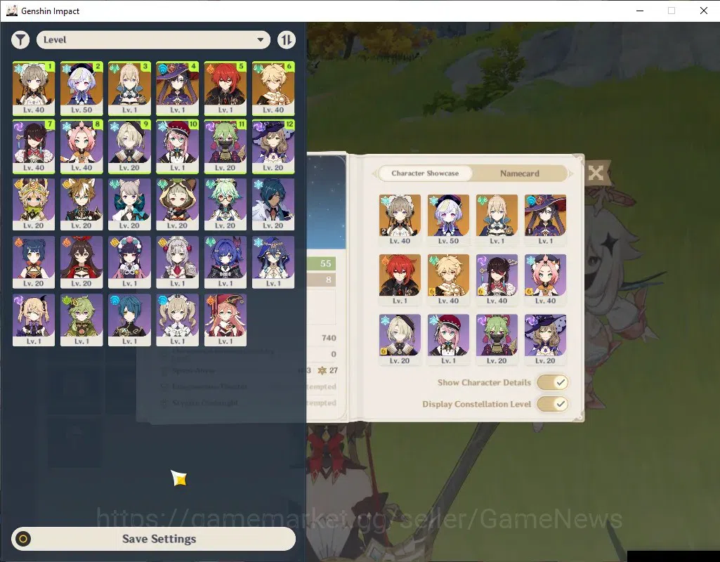 Genshin Impact Accounts ASIA|AR 55| 1 Limited + 2(*5 Weapon)| Sandrone C2+ image 2