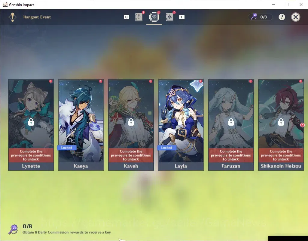 Genshin Impact Accounts ASIA|AR 55| 1 Limited + 2(*5 Weapon)| Sandrone C2+ image 20