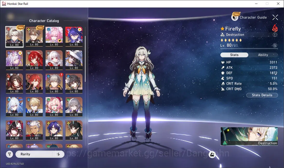 Honkai Star Rail Accounts [ASIA] TL 70 | 21 Limit | The Herta | Tribbie | Cy image 14