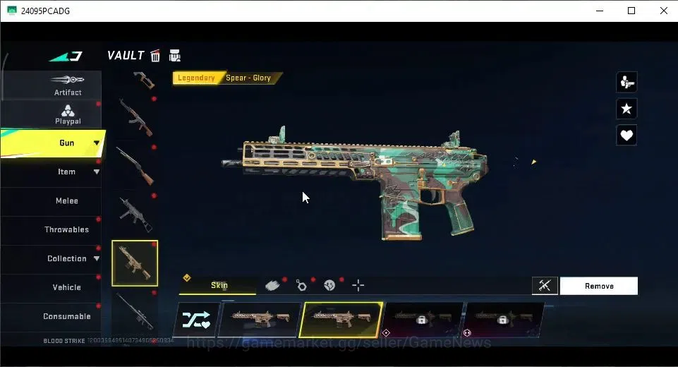 Blood Strike Accounts Collab Skin ASIA|ULTRA Melee Kukri-Nexora|Collab 7DS[M700-Elizabeth]|3 ULTRA[ZERO,AUG,Origin-12]|10 10