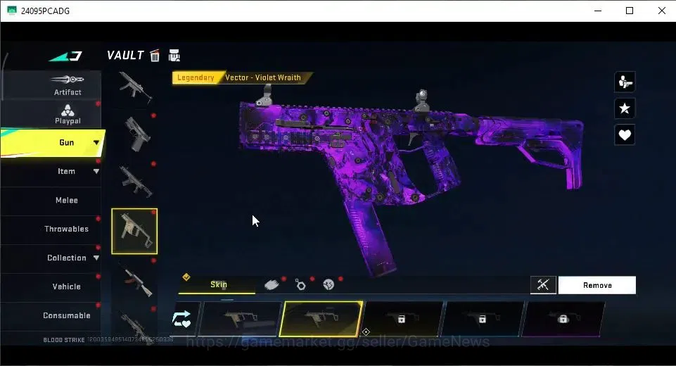 Blood Strike Accounts Collab Skin ASIA|ULTRA Melee Kukri-Nexora|Collab 7DS[M700-Elizabeth]|3 ULTRA[ZERO,AUG,Origin-12]|10 17