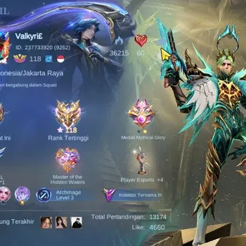 Mobile Legends: Bang Bang Accounts Collector Hero 133|Skin 280|Prime Granger,Annual Karrie,CC Nata,PACE Zhuxin,Lb