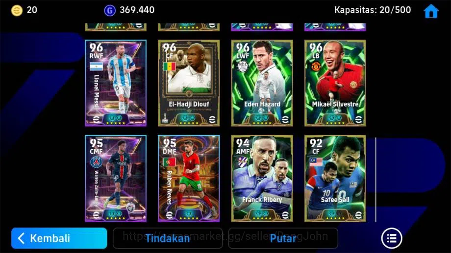eFootball Accounts ANDRO|PW 3184 | epic mathaus, rui costa epic, mori image 4