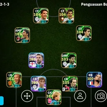 eFootball Legends & Iconic Players ANDRO|PW 3184 | epic mathaus, rui costa epic, mori image 1