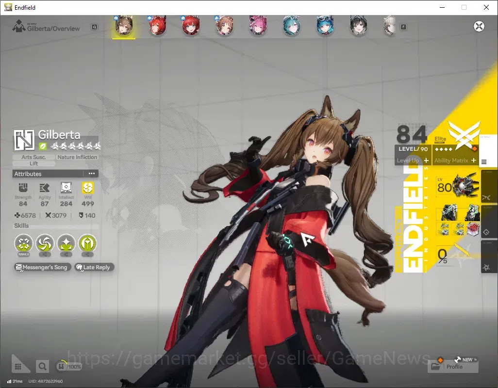 Arknights: Endfield Accounts ASIA|Lv 55|28k Ars|4 SSR (4 Limited) + 10 (*6 Weap image 2