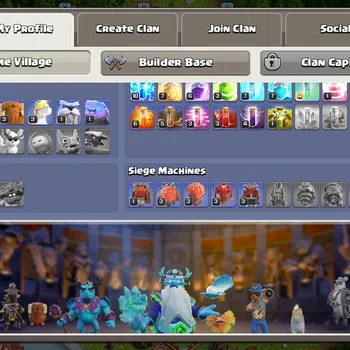 Clash of Clans Accounts Mid-Tier TH17 DONATION | NC 500 | CHEAP | TH 17 DONATION | BUILDERHALL 8
