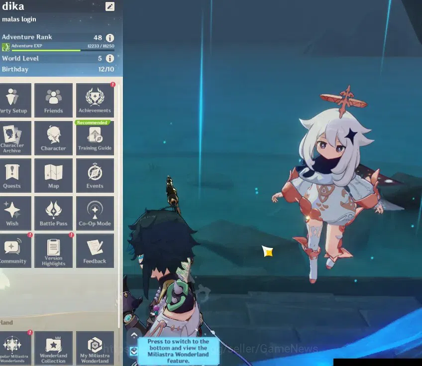 Genshin Impact Accounts Mid Game ASIA|AR 56|Sandrone Prem Team|4 Limited|Ganyu,Xiao,Yae Miko|2 Standart(Jean,Dehya)MC 2