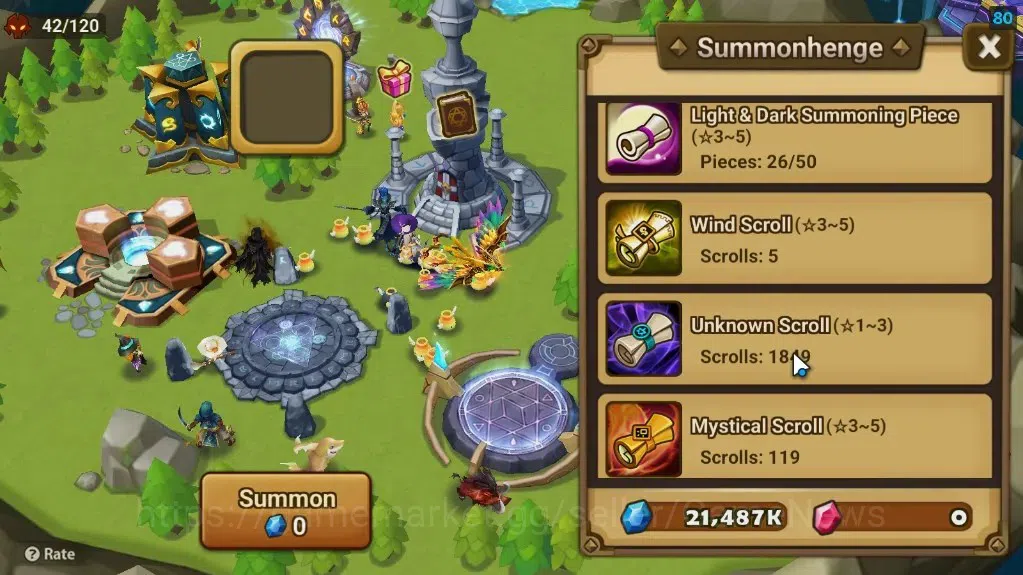 Summoners War: Sky Arena Accounts ASIA|Lv 26|Ready Gacha|99 12-YSC + 160 11-YSC + 3  image 14