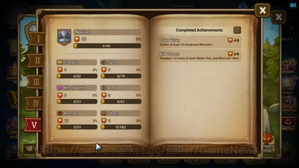 Summoners War: Sky Arena Accounts ASIA|Lv 26|Ready Gacha|99 12-YSC + 160 11-YSC + 3  image 7