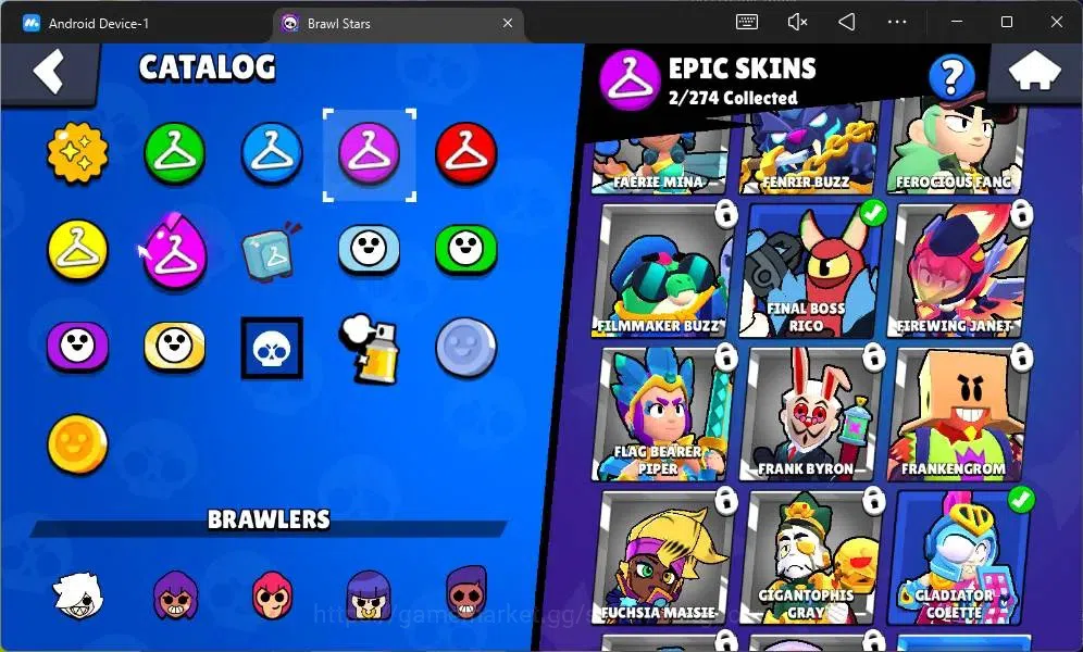 Brawl Stars Accounts Global | 3247 Thropy|21 Brawler|1 Max Lv11 Hyperch image 9