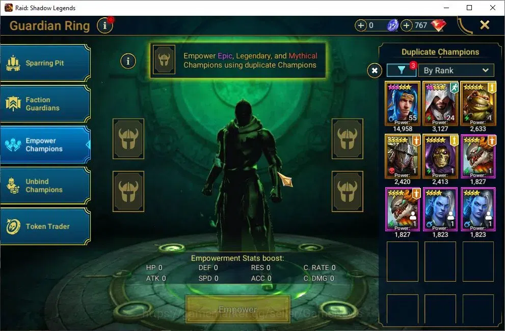 Raid: Shadow Legends Accounts Mid-Game Lv 26|679K Power|1 Mythical (Lady Mikage)|16 11