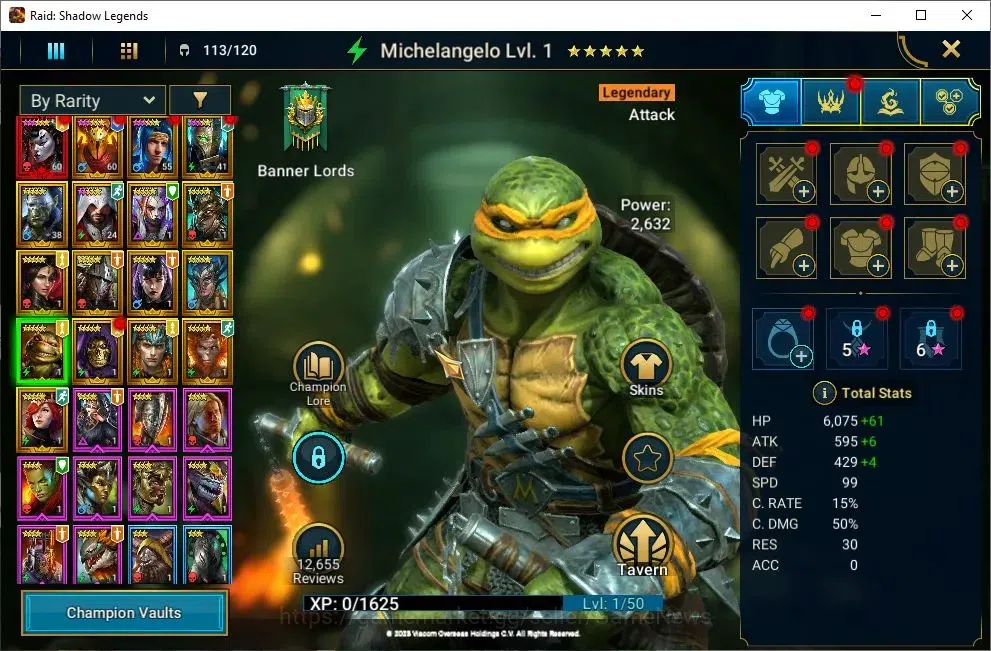 Raid: Shadow Legends Accounts Mid-Game Lv 26|679K Power|1 Mythical (Lady Mikage)|16 6