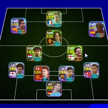 eFootball Accounts Legends & Iconic Players Android|Power 3188|Epic Totti,Cantona,Alcantara,Rooney,etc|ShowTime Lamine