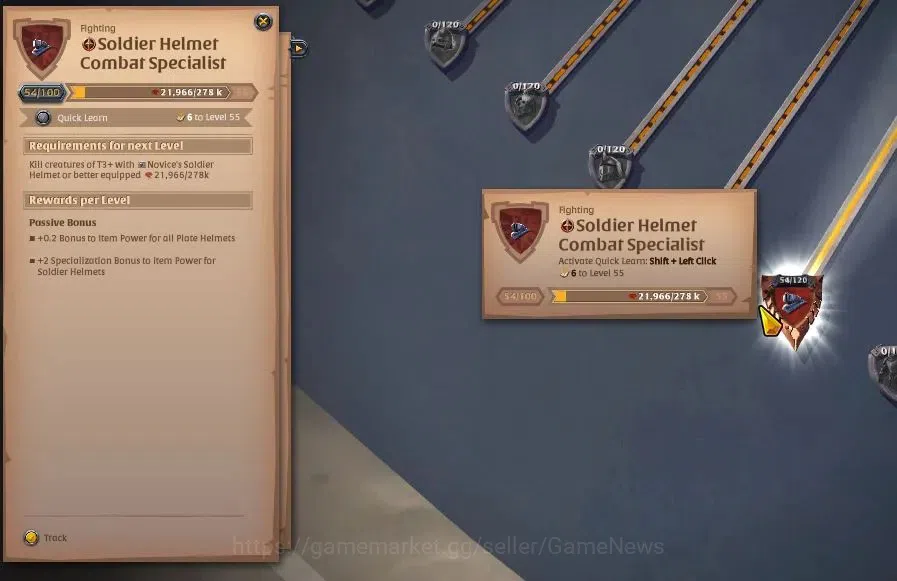Albion Online Accounts ASIA | 3M Total Fame - 2,38M Silver | T8 Fiber Har image 6