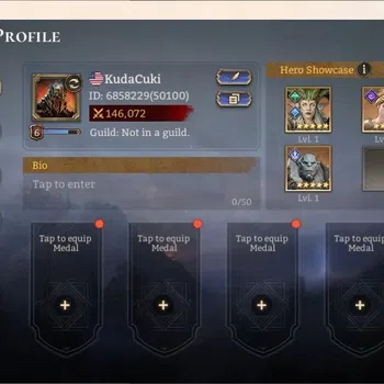 Watcher of Realms Accounts End-Game Global 50xx|Power 146k|3 Lord|Oren,Ingrid,Rygar|12 Legend|Ready Gacha:44k Diamond,8