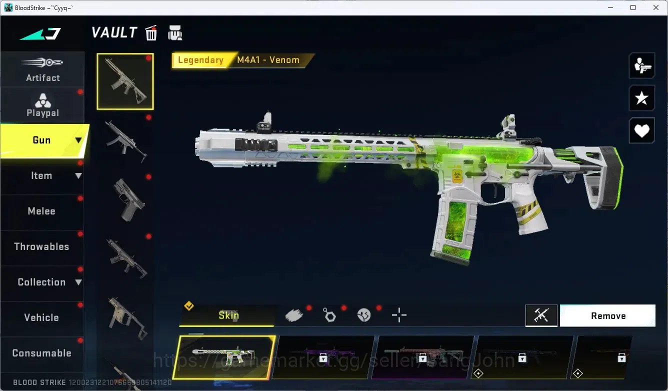 Blood Strike Accounts ASIA | Eternal Desert Eagle-Scorpius | 3 Legendary image 15