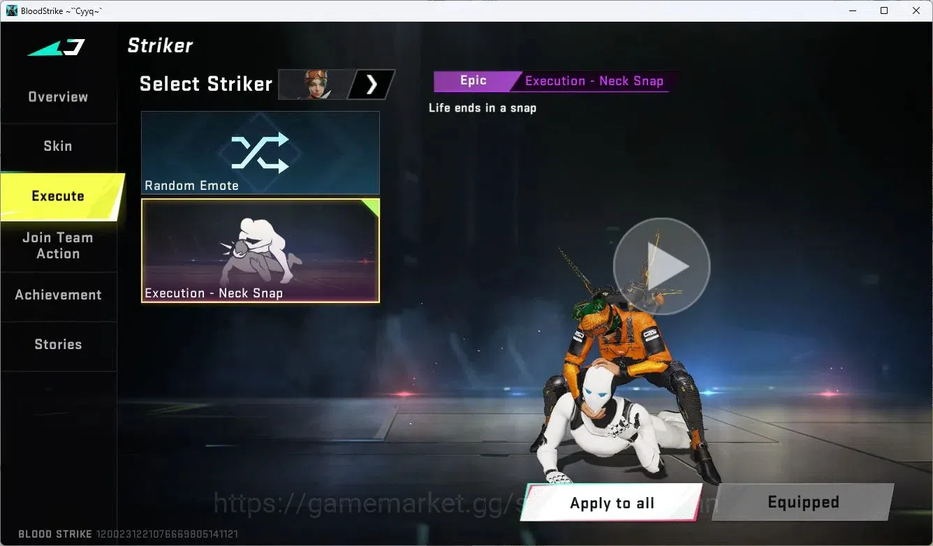 Blood Strike Accounts ASIA | Eternal Desert Eagle-Scorpius | 3 Legendary image 5