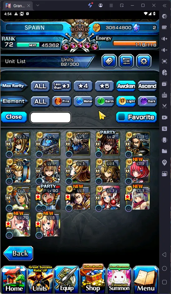 Grand Summoners Accounts GLOBAL | Ascend 17 | Roy (TW ) | Sayaka (TW) | Shi image 7