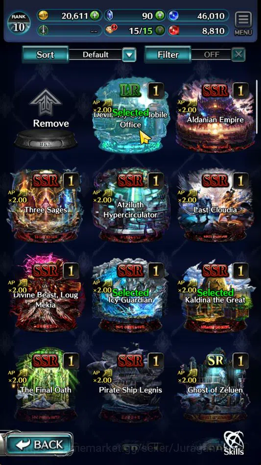 Last Cloudia Accounts Global|Starter Rank 10|Vergil,MA Megius,GH Adel,Et image 2