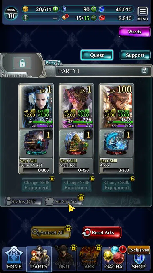 Last Cloudia Accounts Global|Starter Rank 10|Vergil,MA Megius,GH Adel,Et image 6