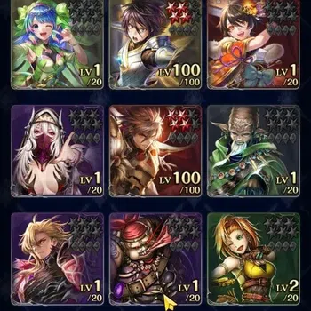 Last Cloudia Endgame GLOBAL|Rank 9|Collab Brave Frontier + Slime (Godde image 1