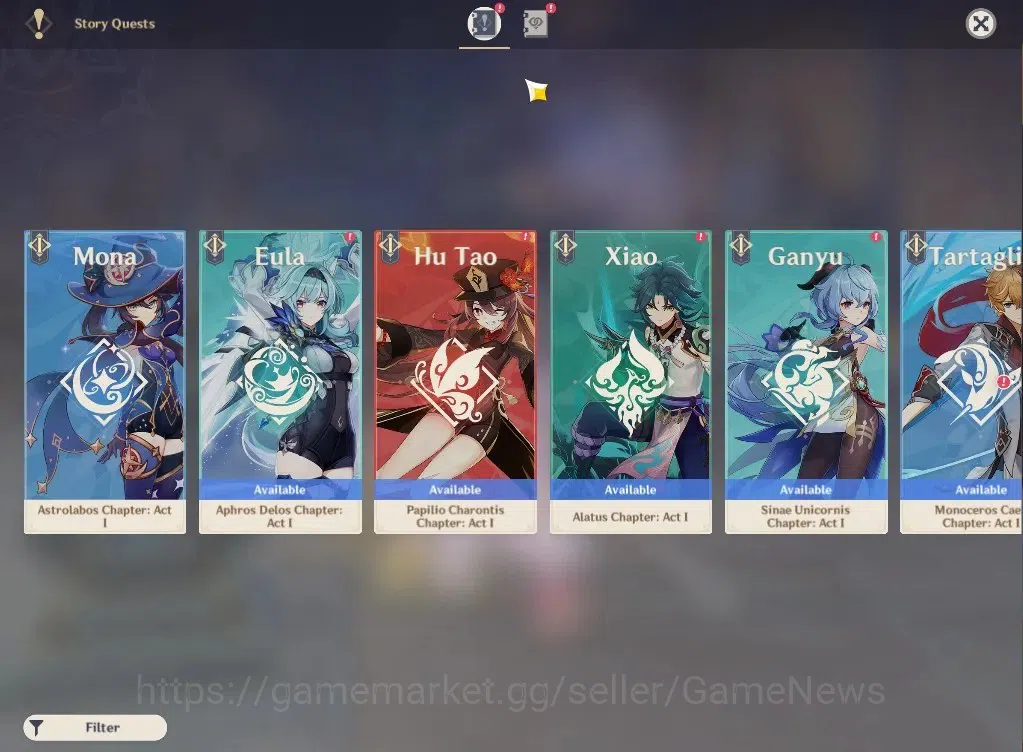 Genshin Impact Accounts ASIA|AR45|Starter|2Limited+2(*5Wep)|Zibai+sign,Vae image 15