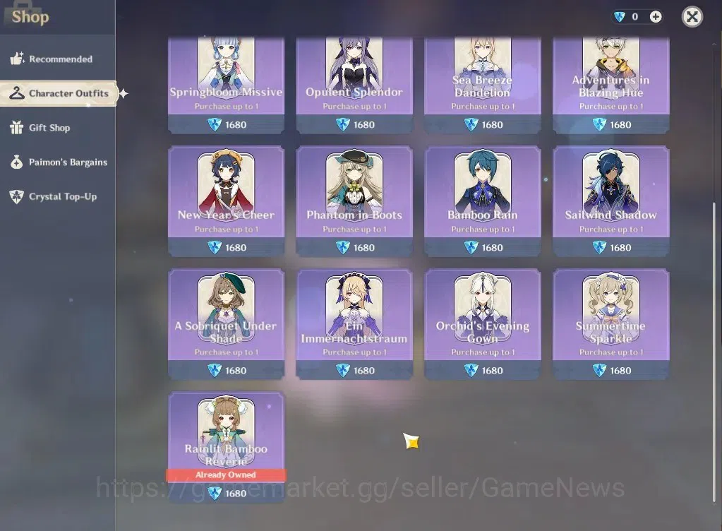 Genshin Impact Accounts ASIA|AR45|Starter|2Limited+2(*5Wep)|Zibai+sign,Vae image 18
