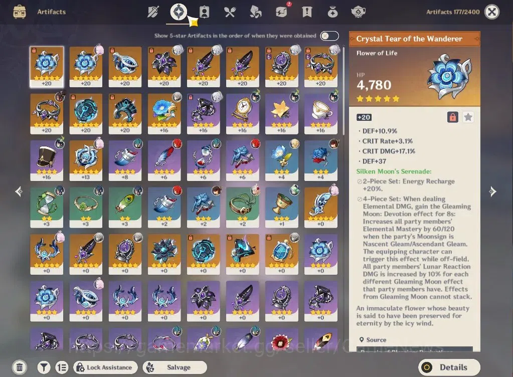 Genshin Impact Accounts ASIA|AR45|Starter|2Limited+2(*5Wep)|Zibai+sign,Vae image 9