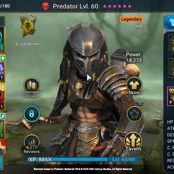 Raid: Shadow Legends Accounts Mid-Game Lv 38 728K Power|18 Legend (Ninja,Alice,Artax,Rathalos,Xenomorph,Wukong,Etc)|44K