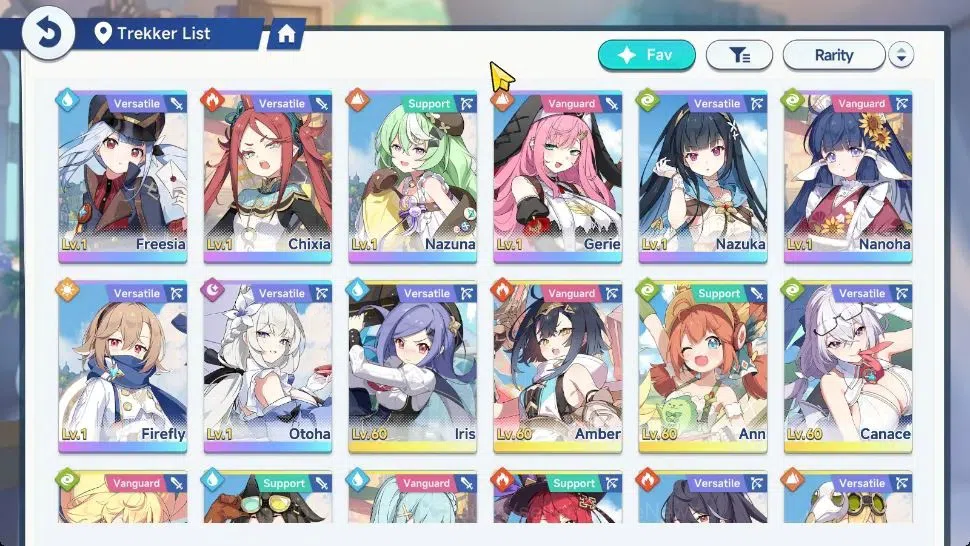 Stella Sora Accounts GLOBAL Lv27|8 SSR 3 Limit (Firefly,NazukaT2,Otoha) image 1