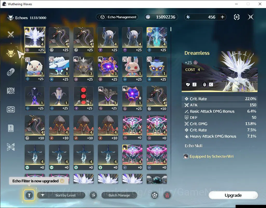Wuthering Waves Accounts NA | UL 48 | 2 Limited | [Hiyuki, Mornye]+Sign | M image 15