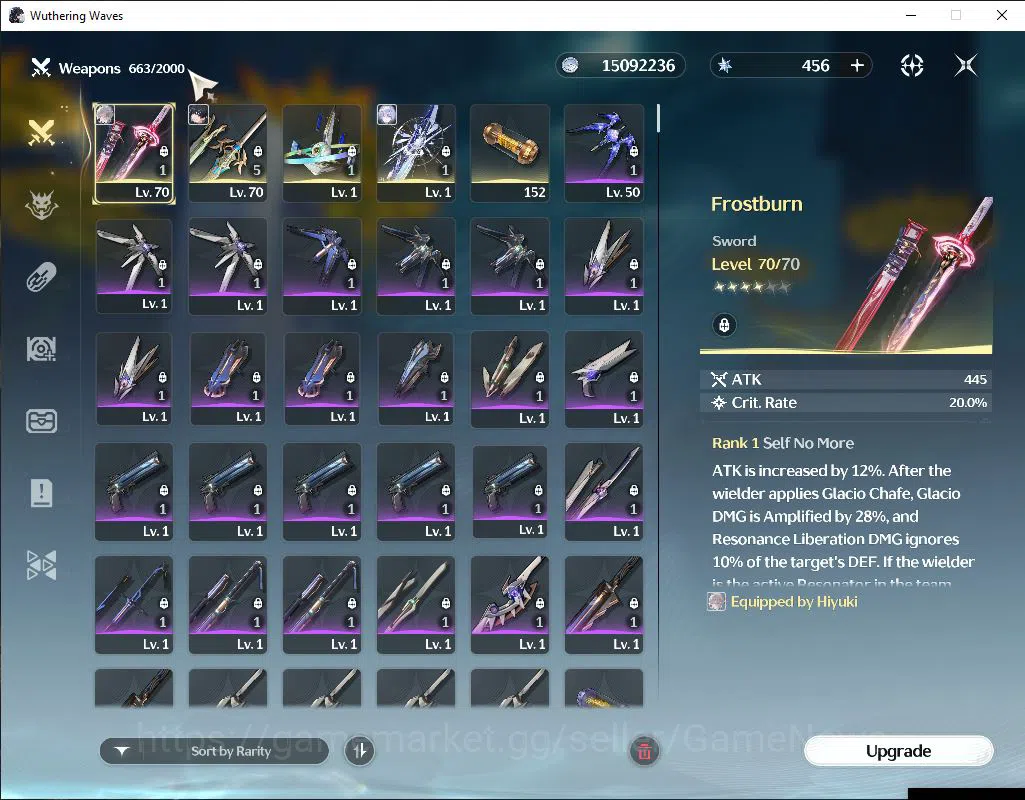 Wuthering Waves Accounts NA | UL 48 | 2 Limited | [Hiyuki, Mornye]+Sign | M image 16